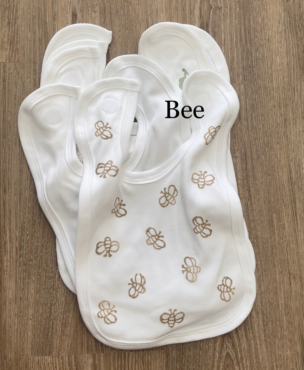 Baby bibs- Block printed by hand