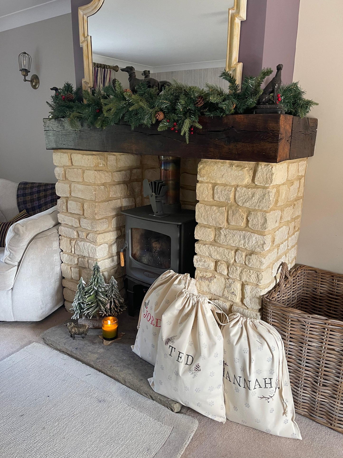 Christmas Personalised Sacks