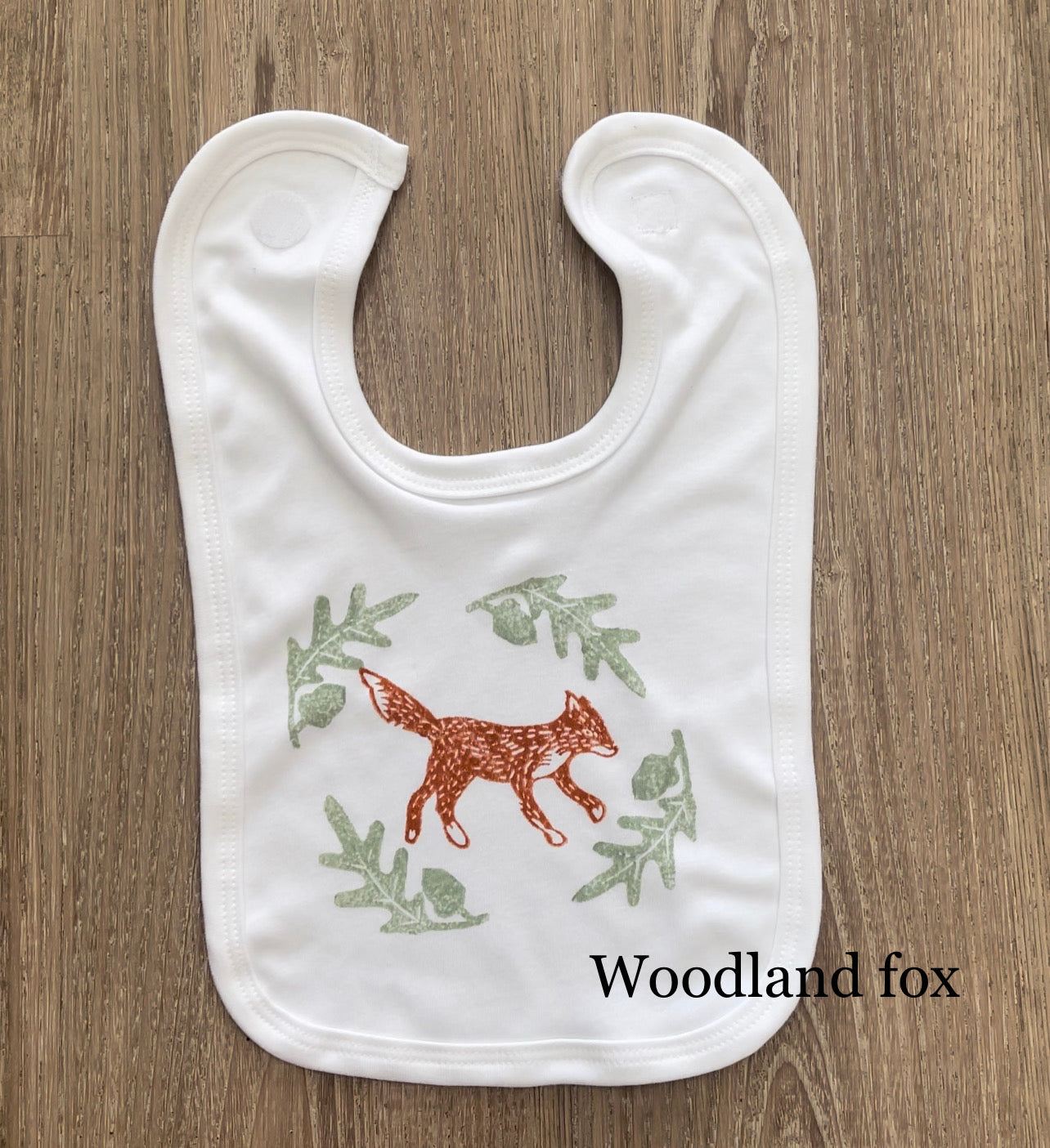 Baby bibs- Block printed by hand