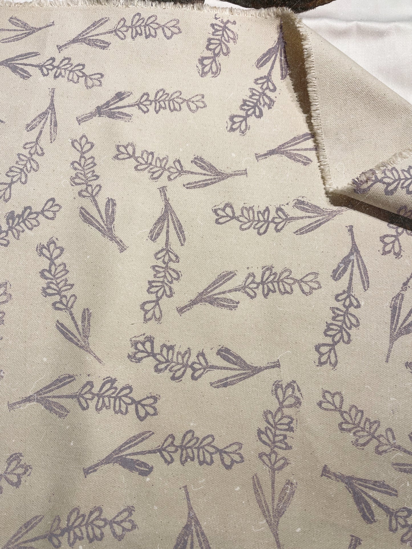 Lavender Eye Pillow- Block printed