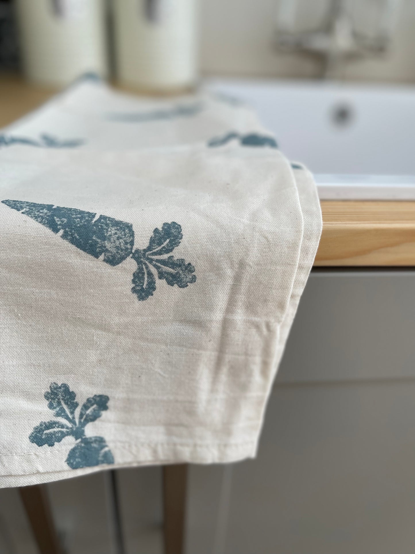 Vegetables Organic Tea towel set