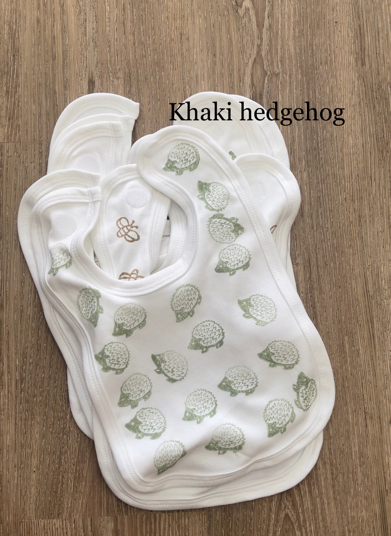 Baby bibs- Block printed by hand