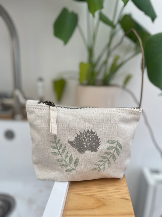Hedgehog Small Cosmetic Bag
