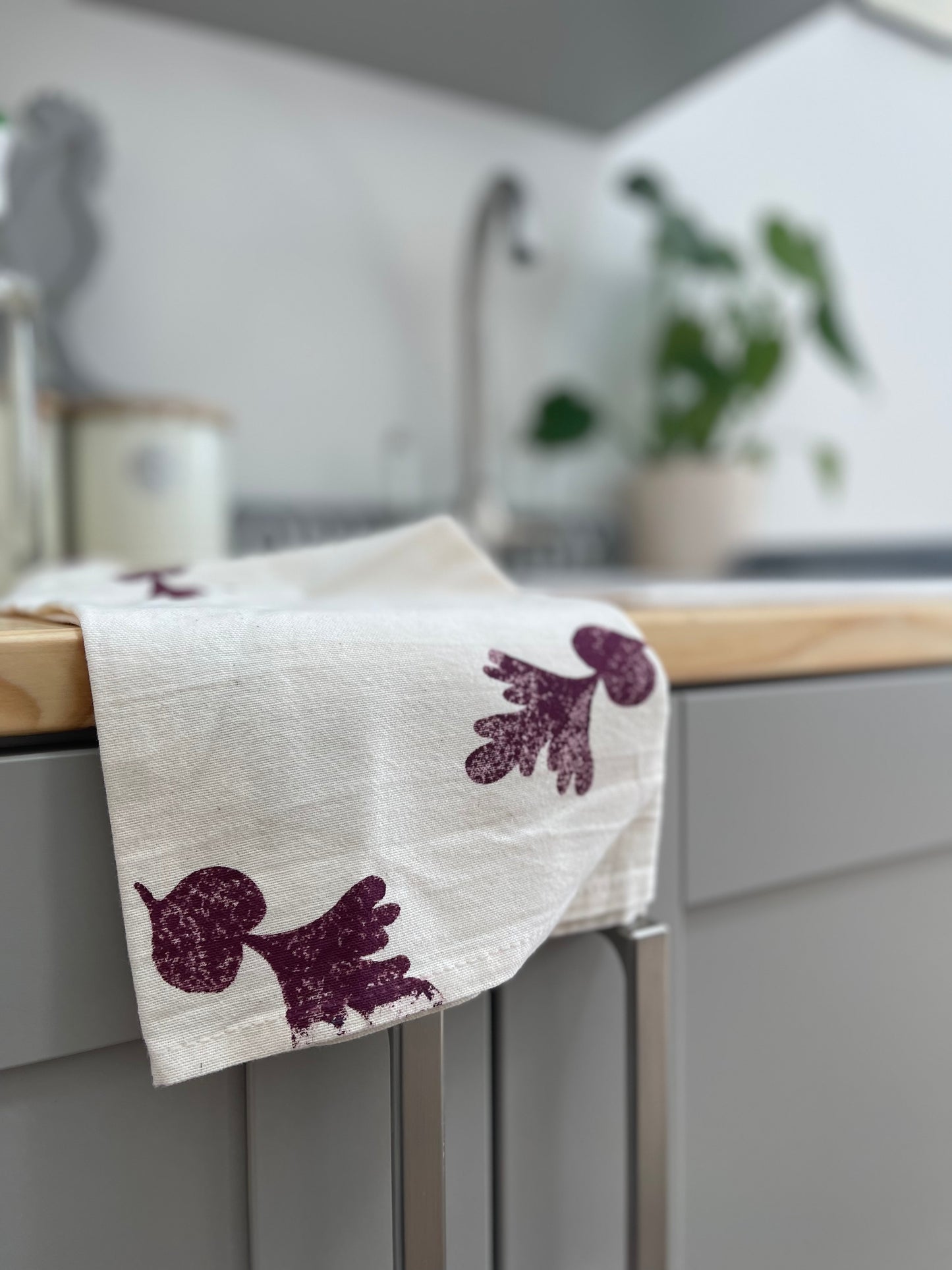 Vegetables Organic Tea towel set