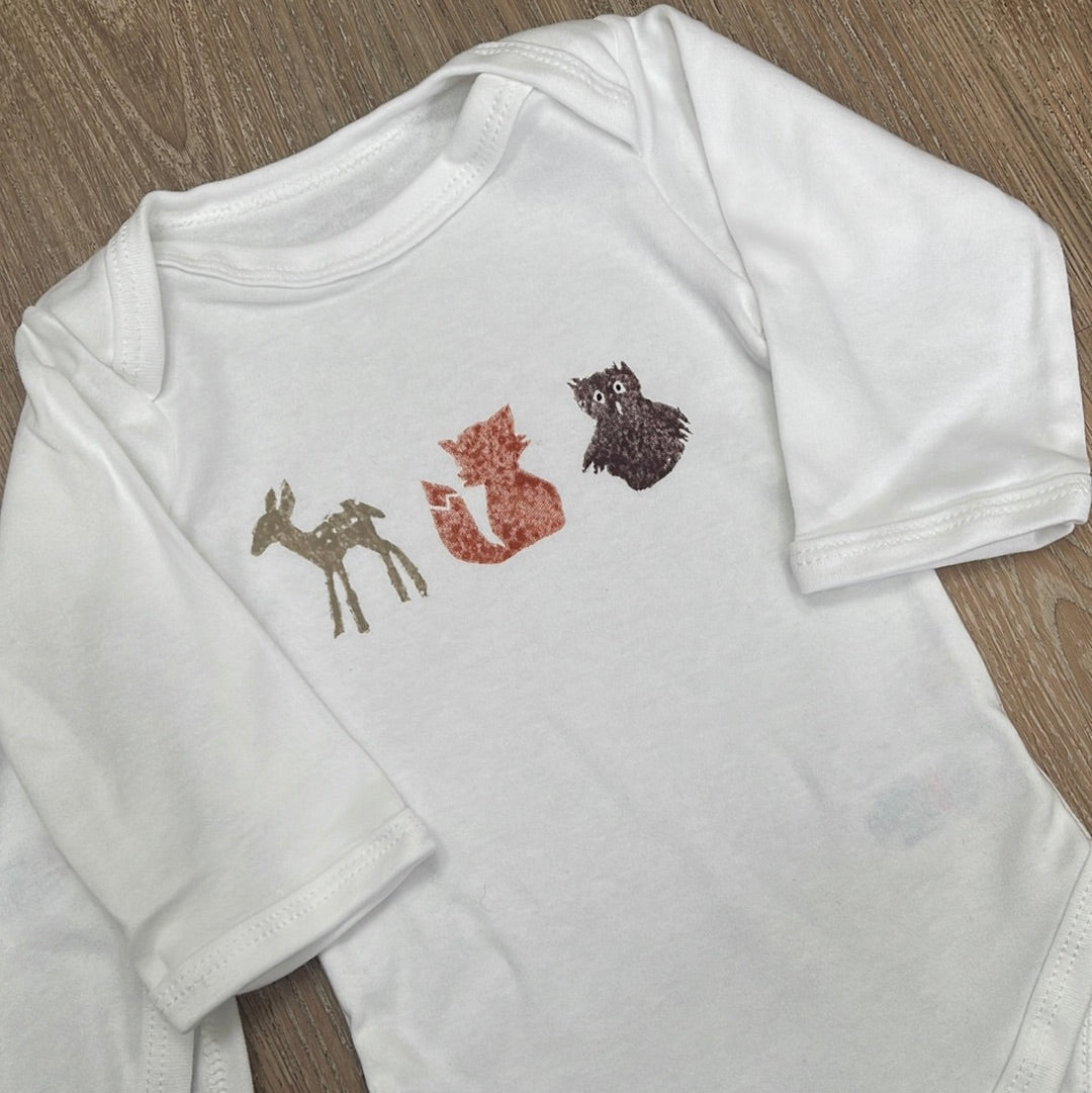 Woodland Friends Baby Grow