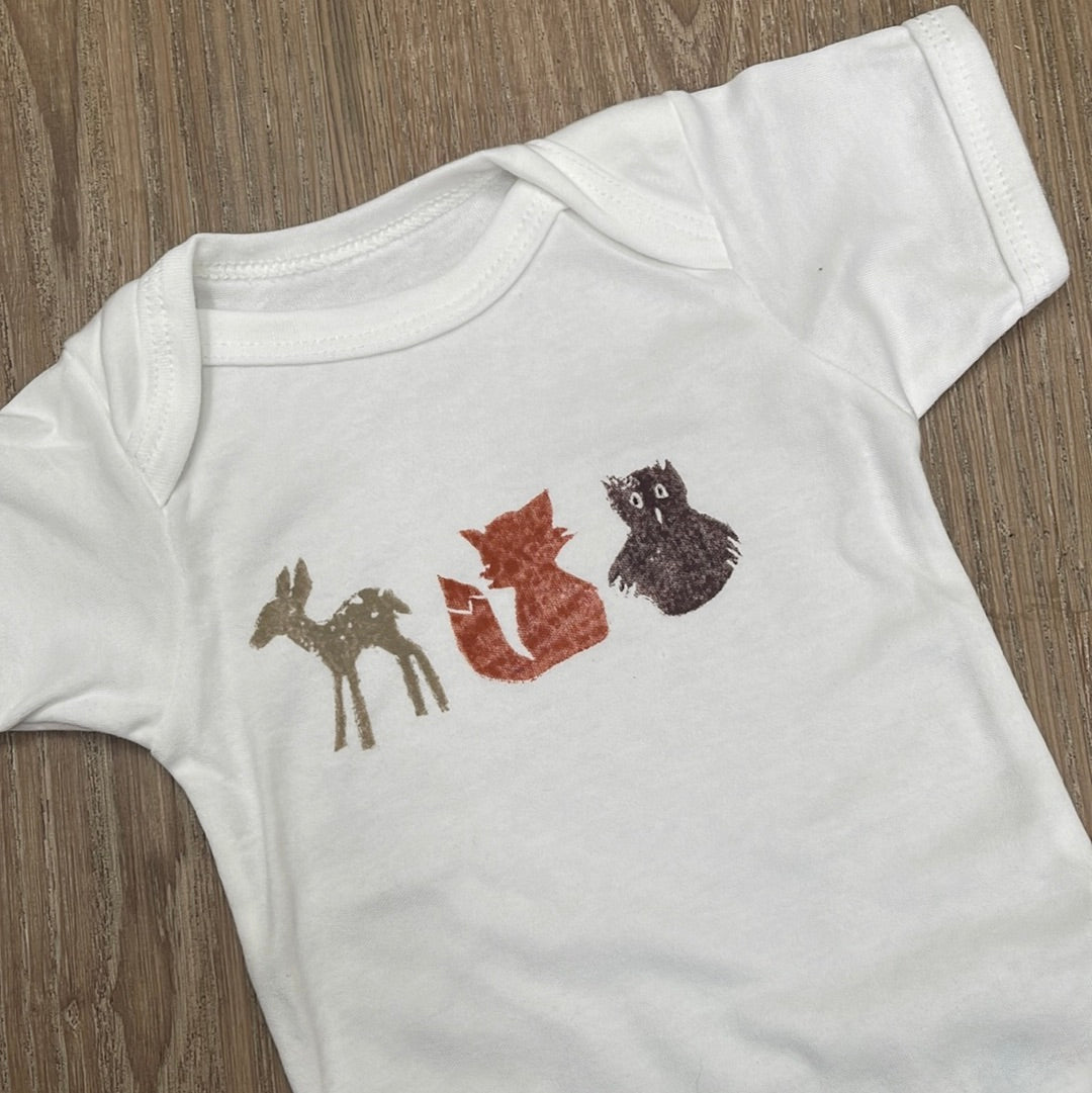 Woodland Friends Baby Grow
