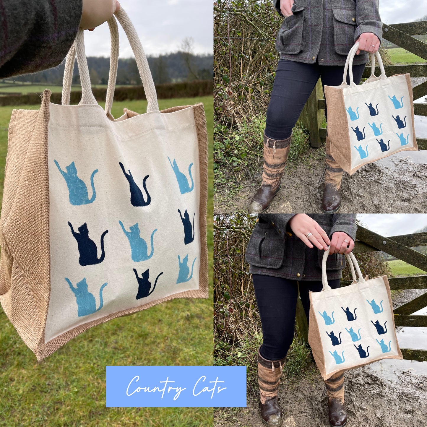 Block Printed Canvas Bags