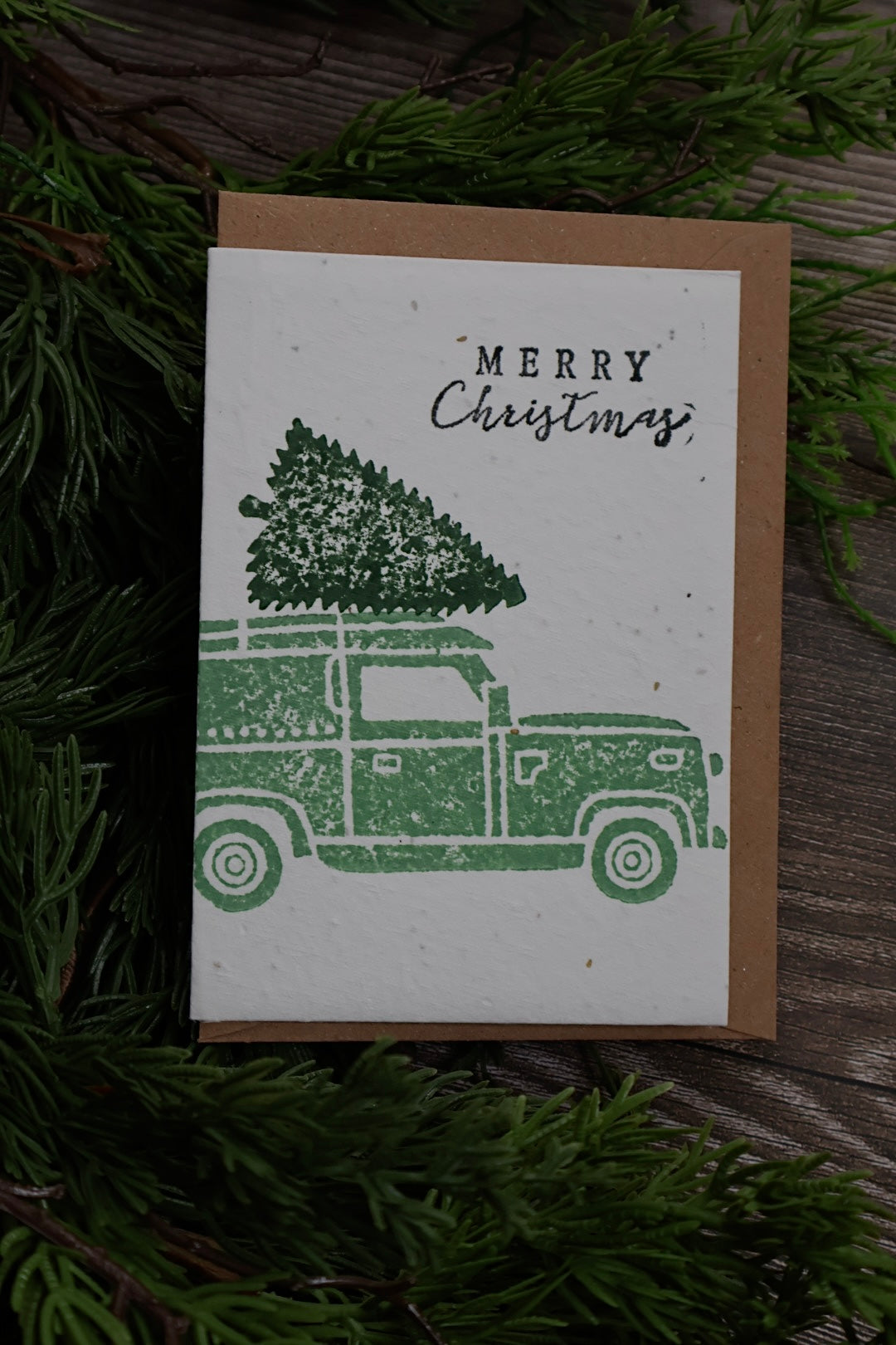 Wildflower Christmas Cards- Hand printed