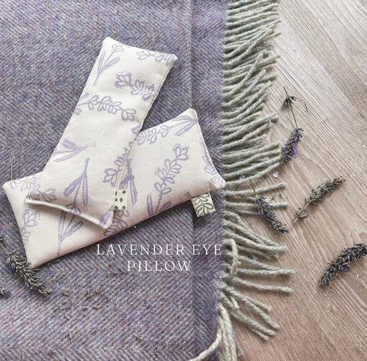 Lavender Eye Pillow- Block printed