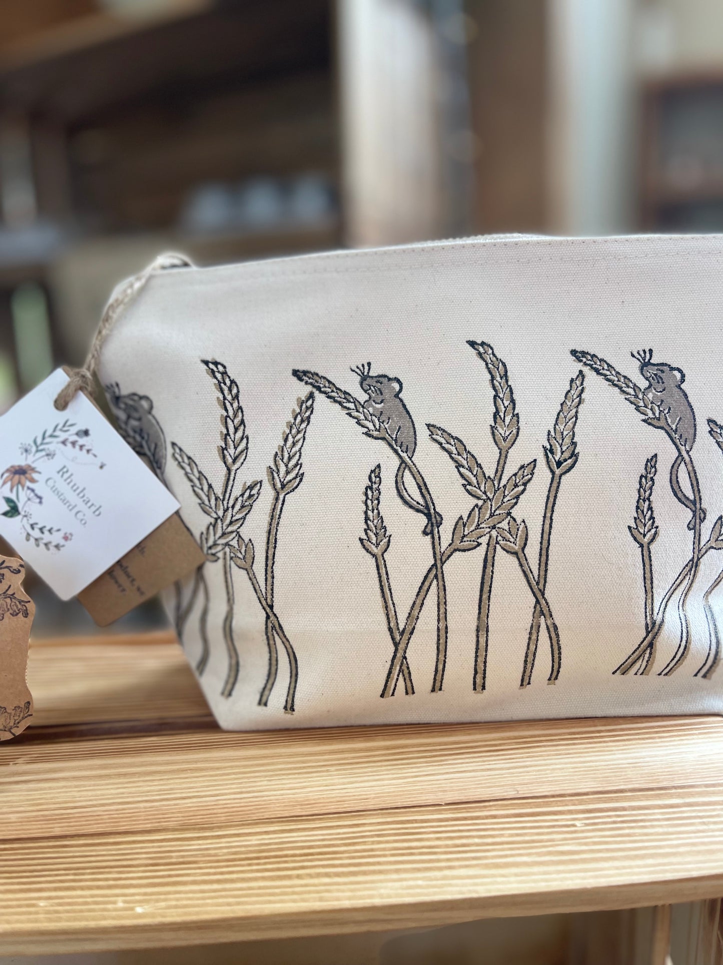 Harvest Mice Cosmetic Bag