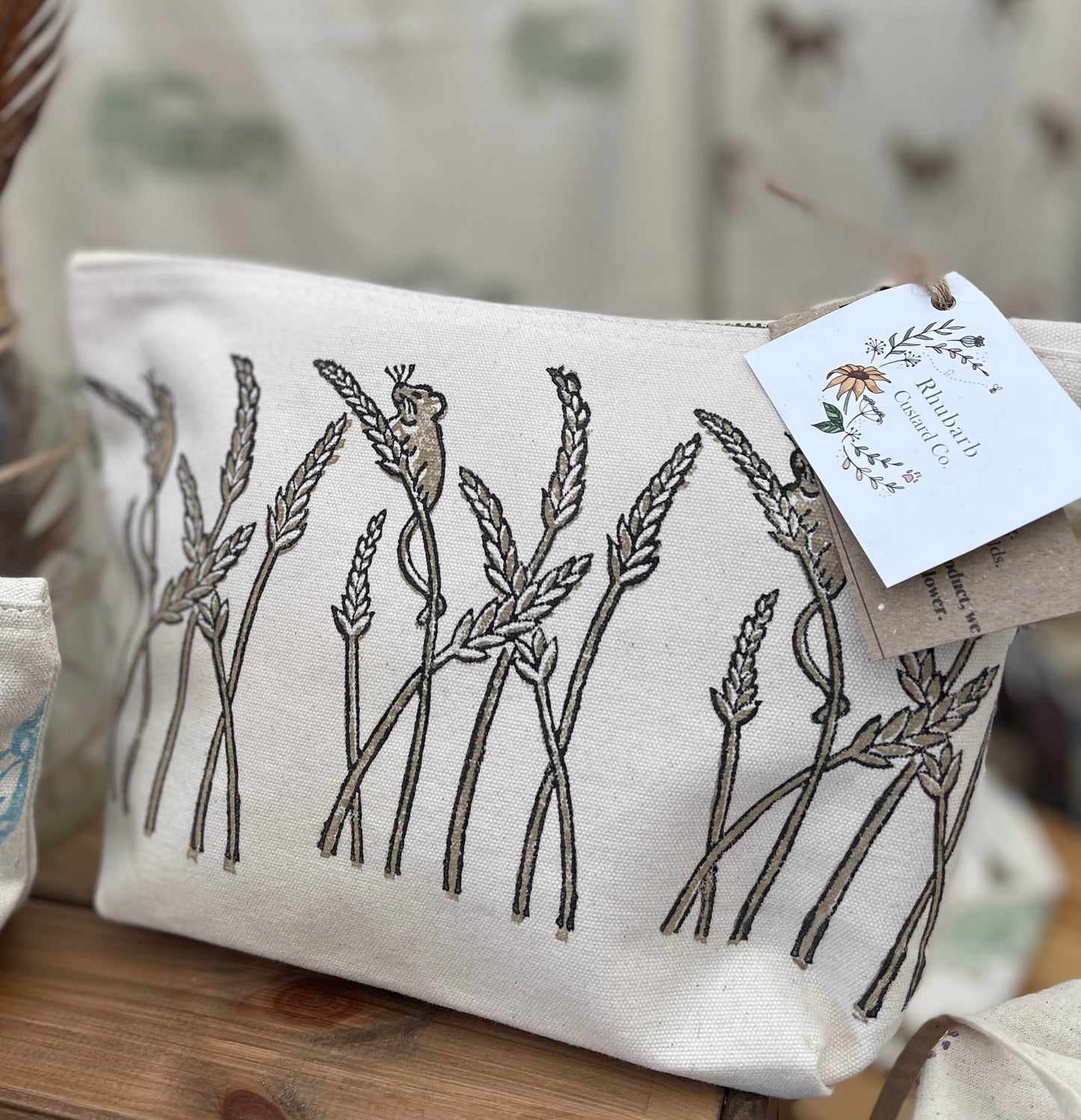 Harvest Mice Cosmetic Bag