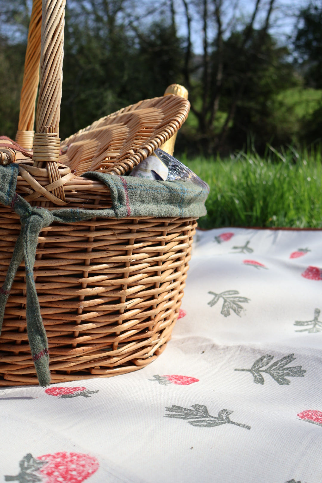Block Printed Picnic Blanket
