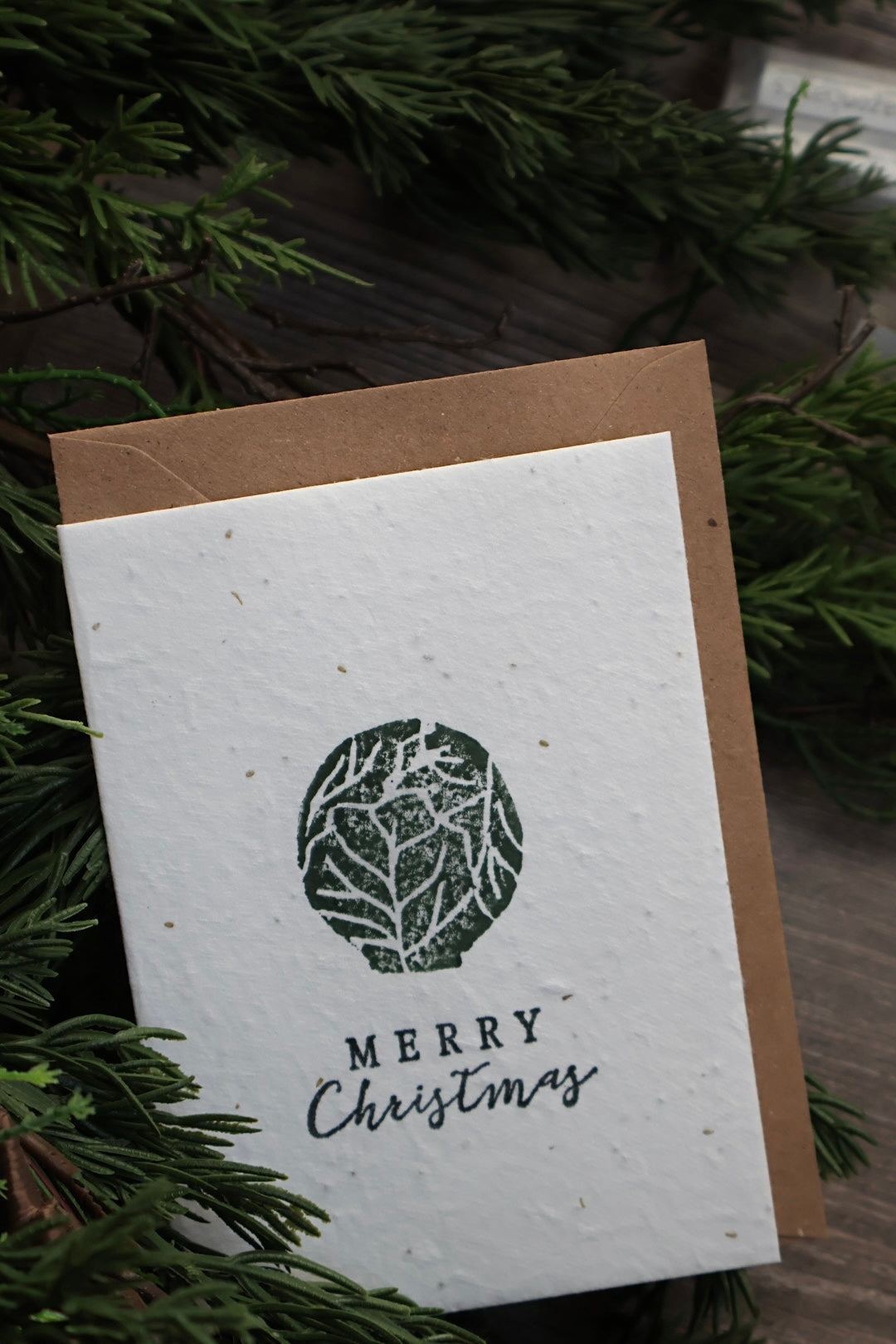 Wildflower Christmas Cards- Hand printed