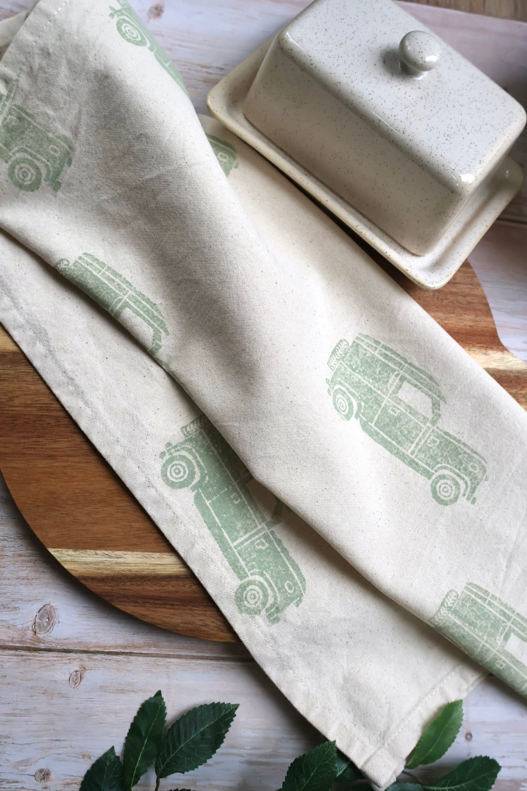 Land Rover 100% Organic Cotton Tea Towel