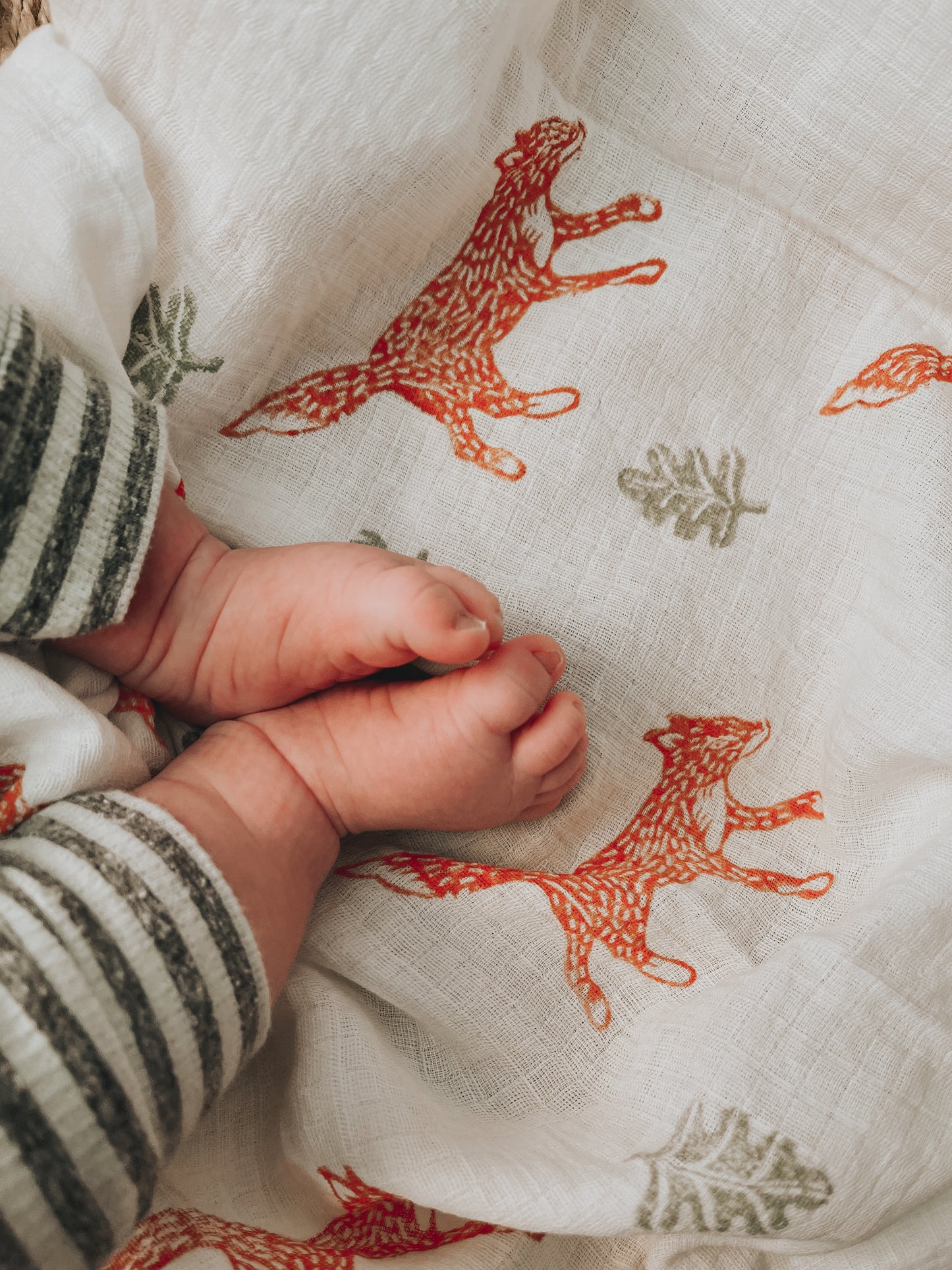 Woodland creatures Muslin Cloths